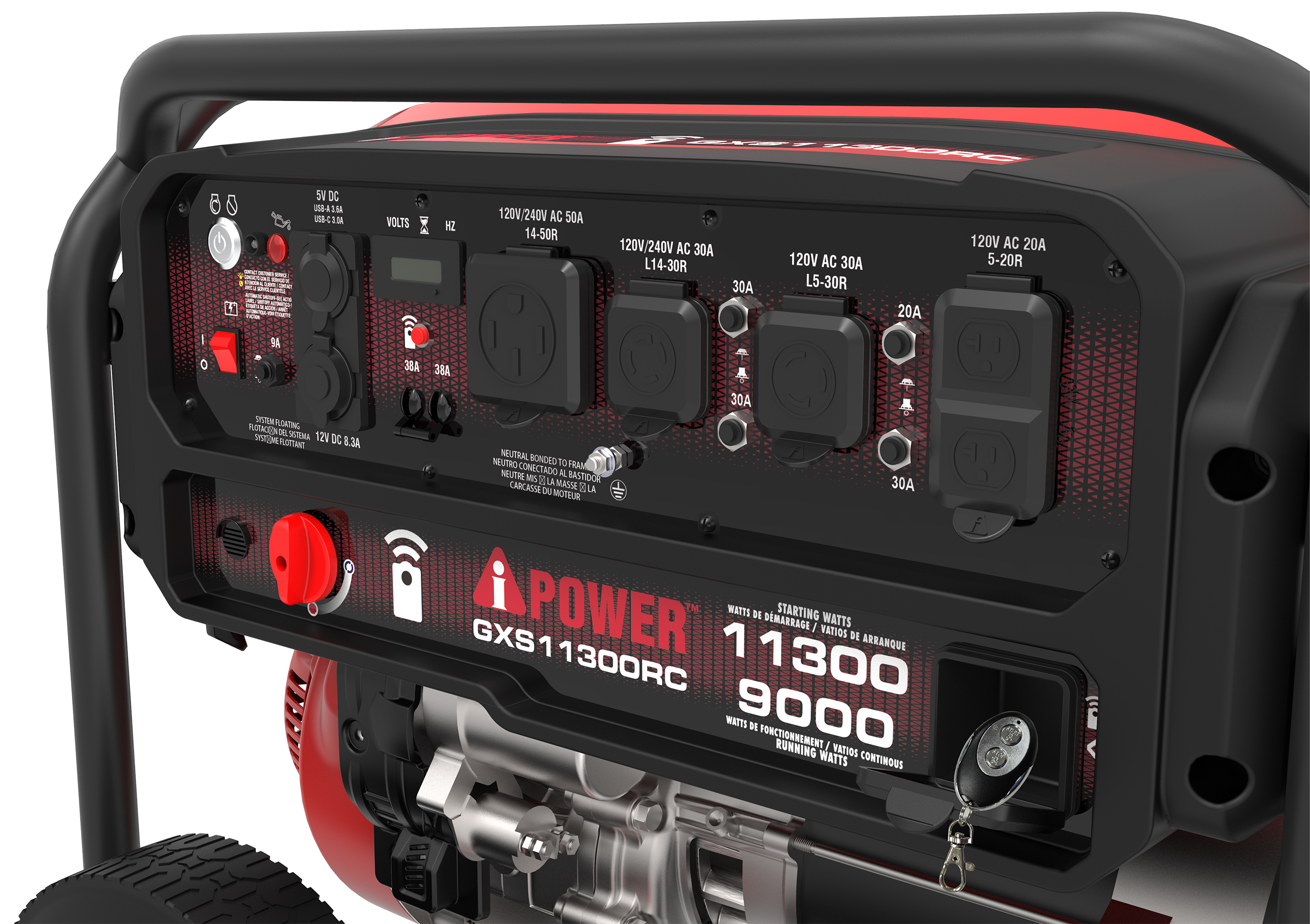 GXS11300RC – Remote Control Generator