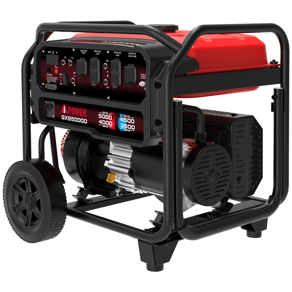 GXS5000D Dual Fuel Portable Generator