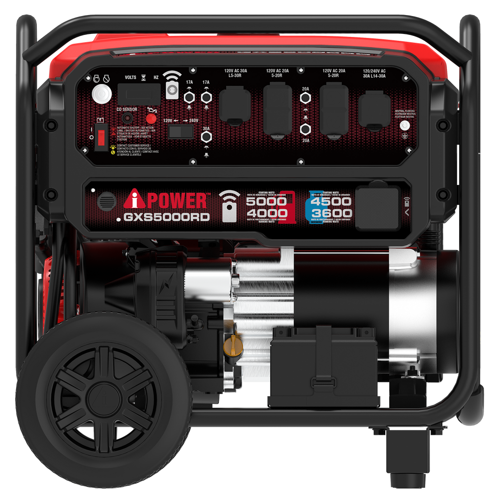 GXS5000RD Remote Dual Fuel Portable Generator