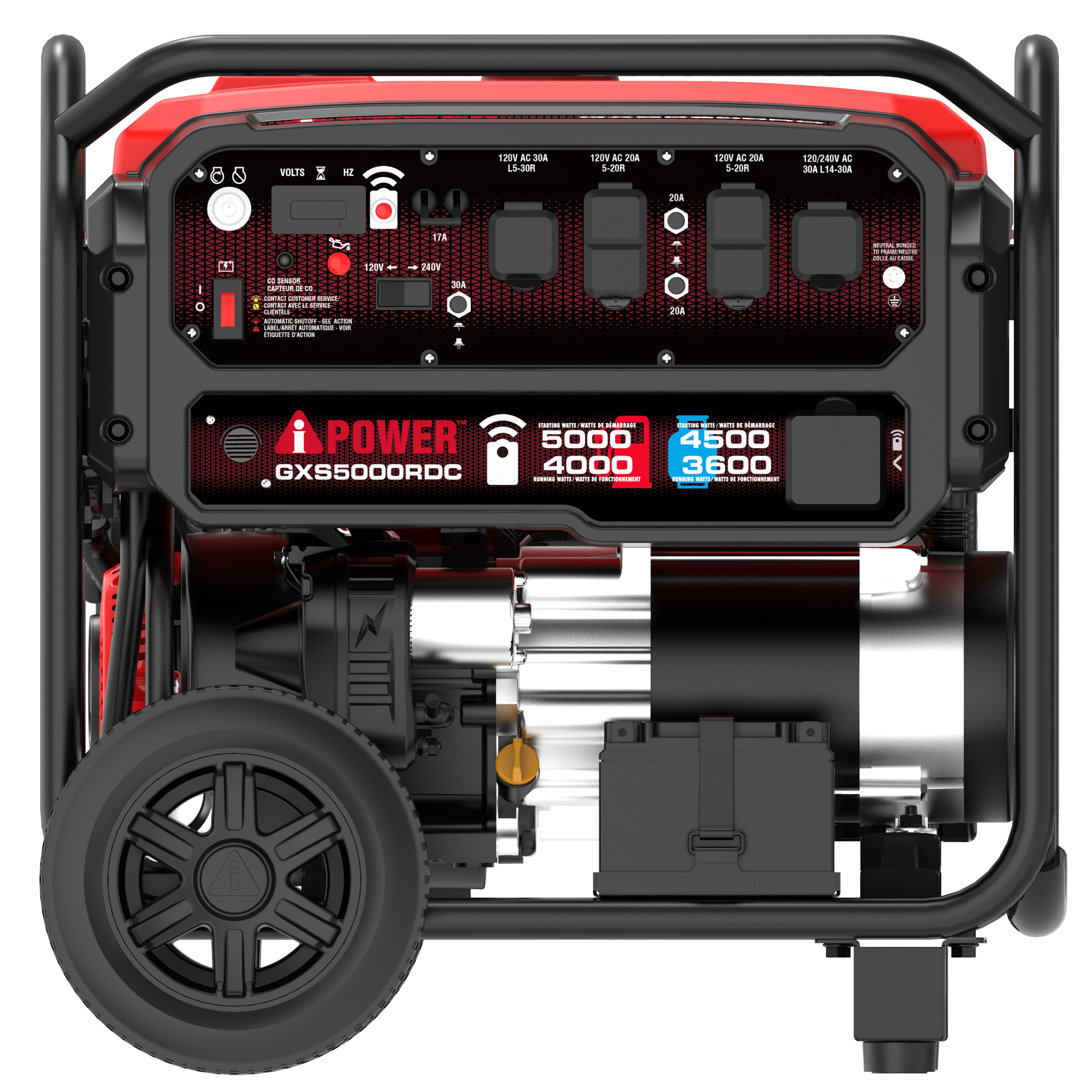 GXS5000RDC – Remote Dual Fuel Generator