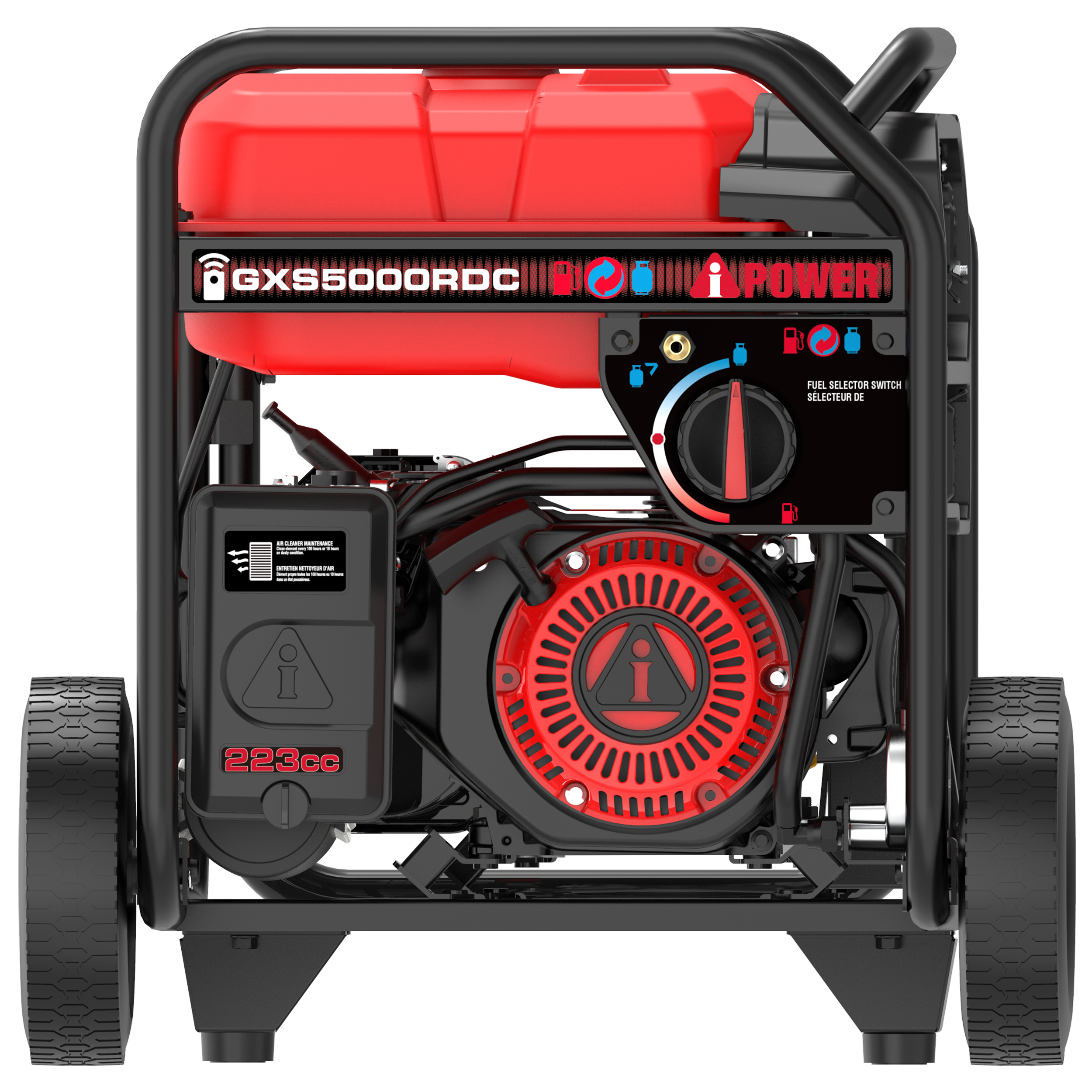 GXS5000RDC – Remote Dual Fuel Generator