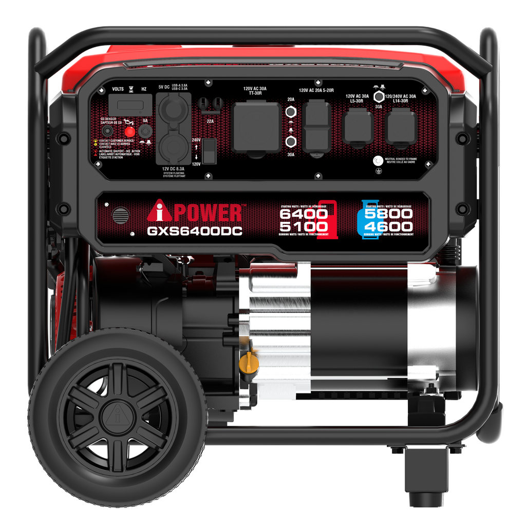 GXS6400DC – Dual Fuel Portable Generator