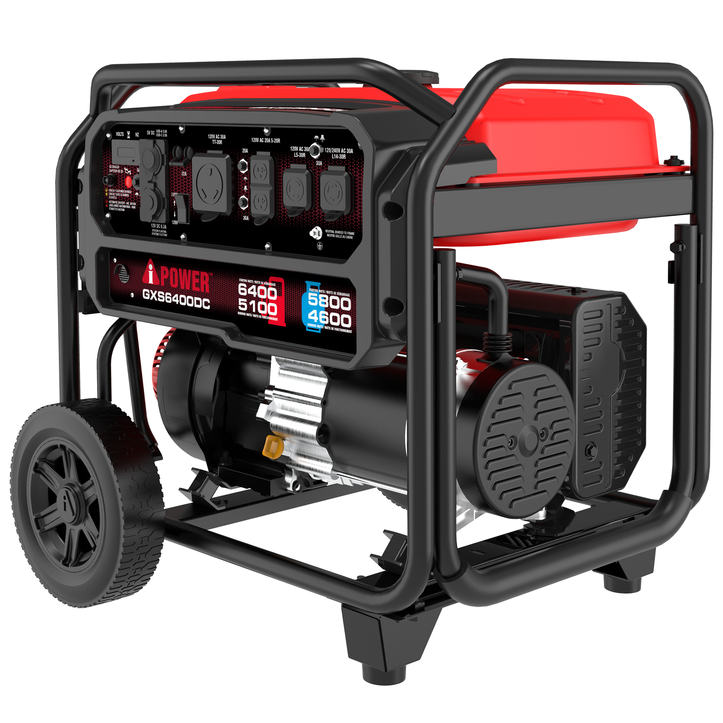 GXS6400DC – Dual Fuel Portable Generator
