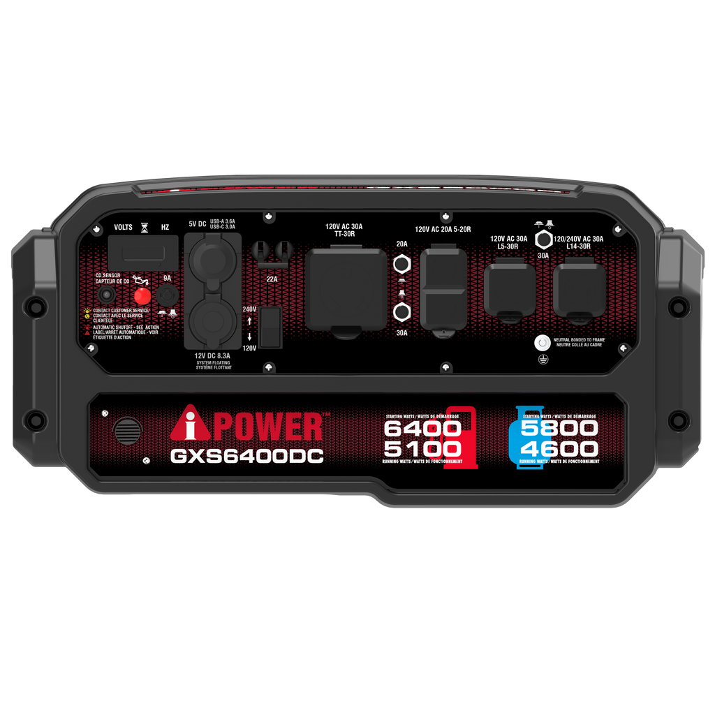 GXS6400DC – Dual Fuel Portable Generator
