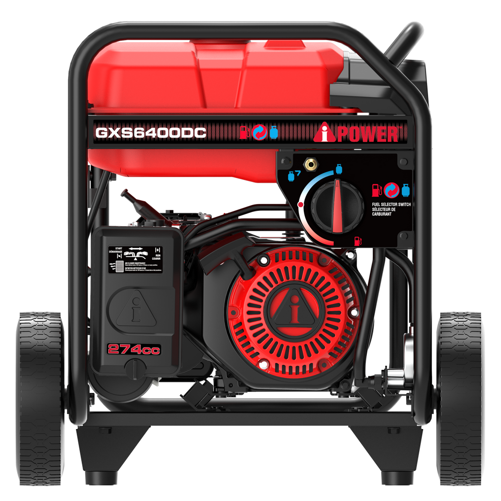 GXS6400DC – Dual Fuel Portable Generator