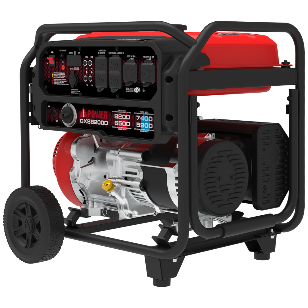 GXS8200D 8200-Watt Dual Fuel Generator