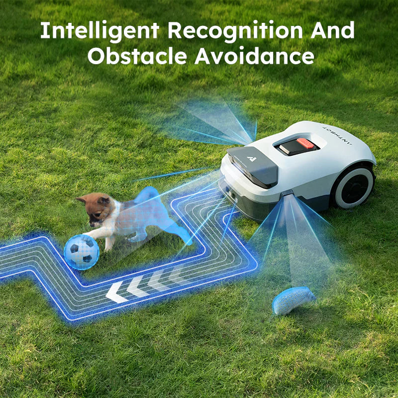 ANTHBOT Genie 3000: AI Robot Lawn Mower No Wire