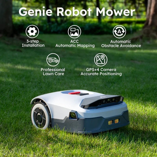 ANTHBOT Genie 3000: AI Robot Lawn Mower No Wire
