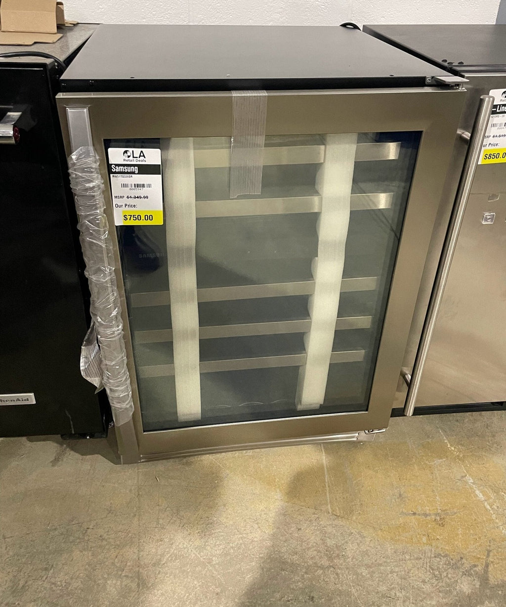 Samsung RW51TS338SR 51-Bottle Capacity Wine Cooler