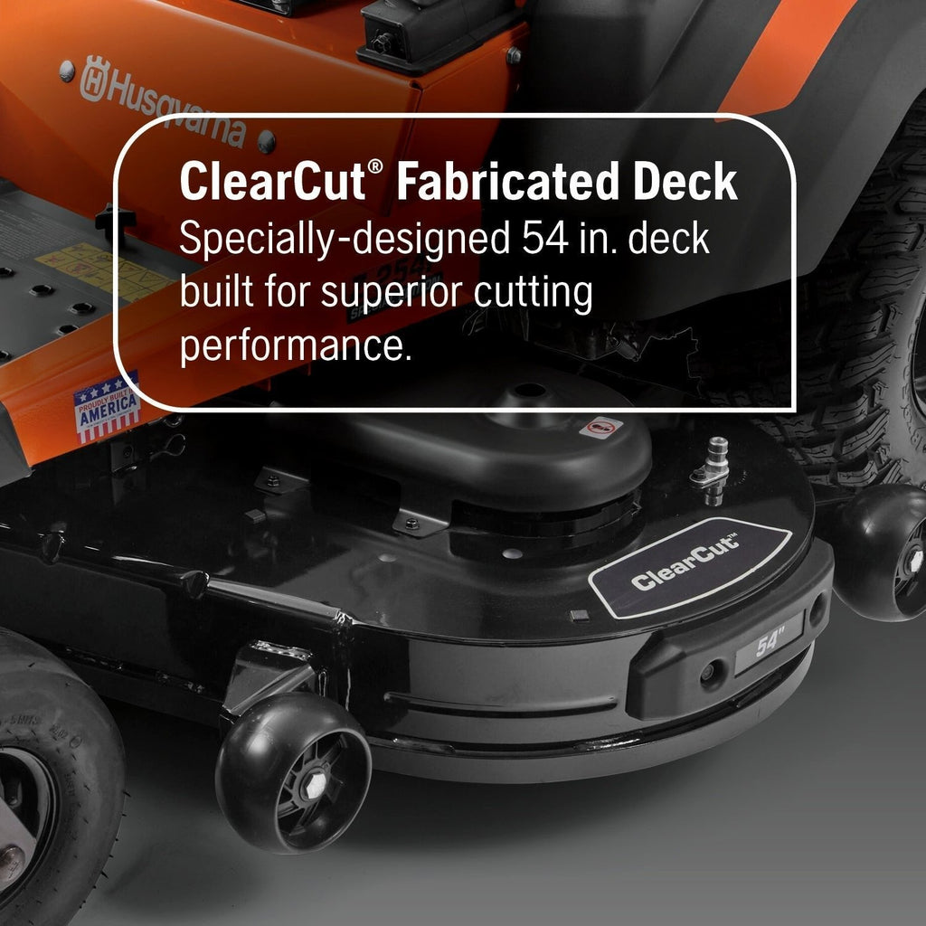 Husqvarna Z254F 24HP 726cc Kawasaki Engine 54″ FAB Z-Turn Mower Premium Special Edition 967844903
