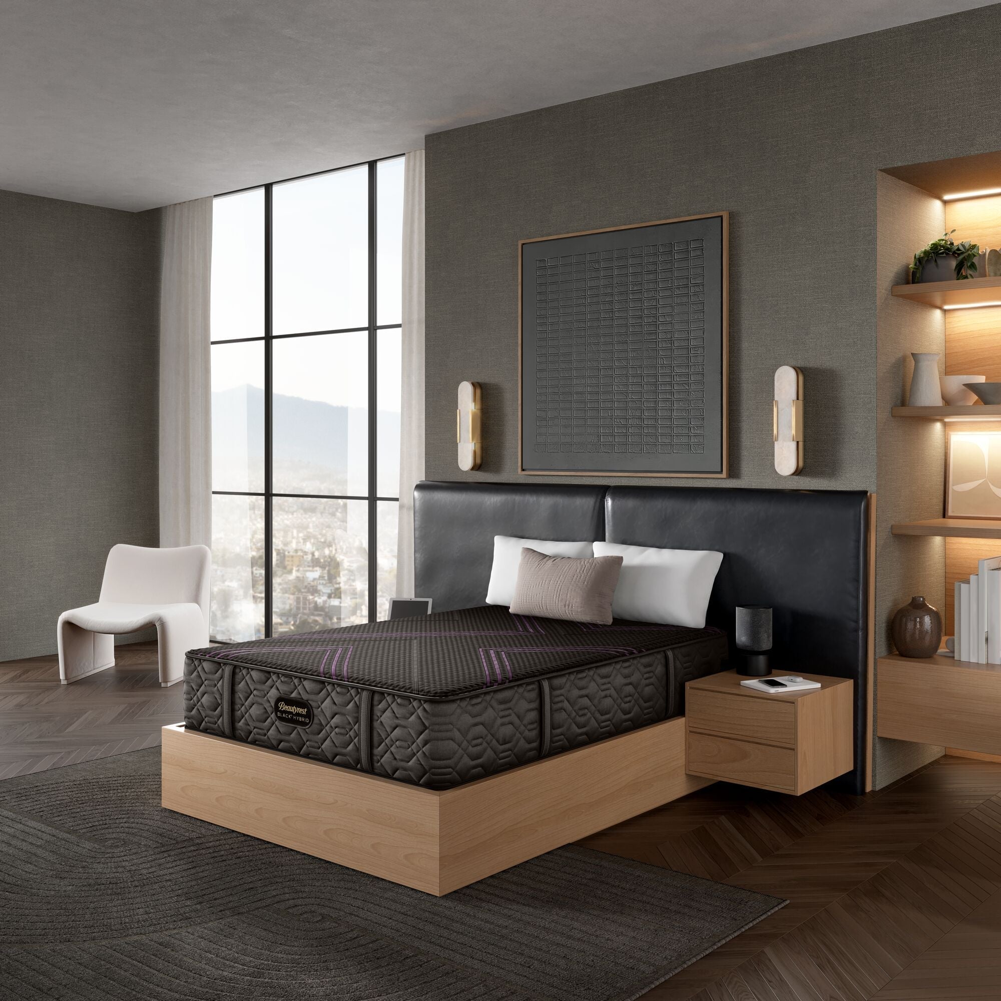 Beautyrest Black® Hybrid Series Two Plush Mattress