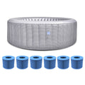 Jleisure 4 – Person 110 – Jet Vinyl Inflatable Hot Tub