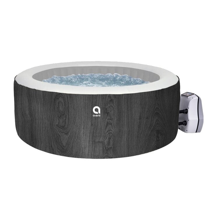 Jleisure Avenli 800 Liter 53 Inch 4 Person Inflatable Hot Tub Spa