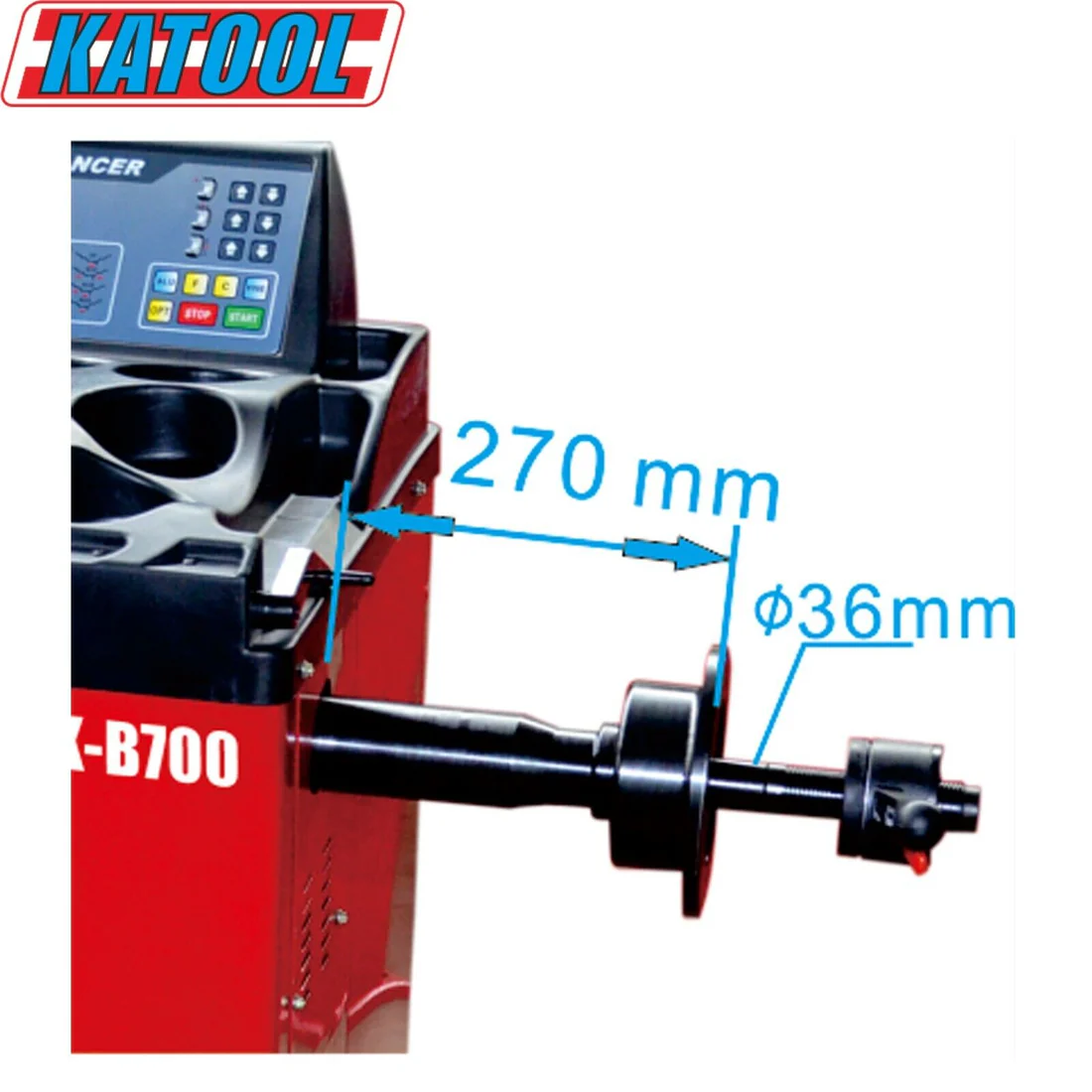 KT B700 Wheel Balancer By KaTool