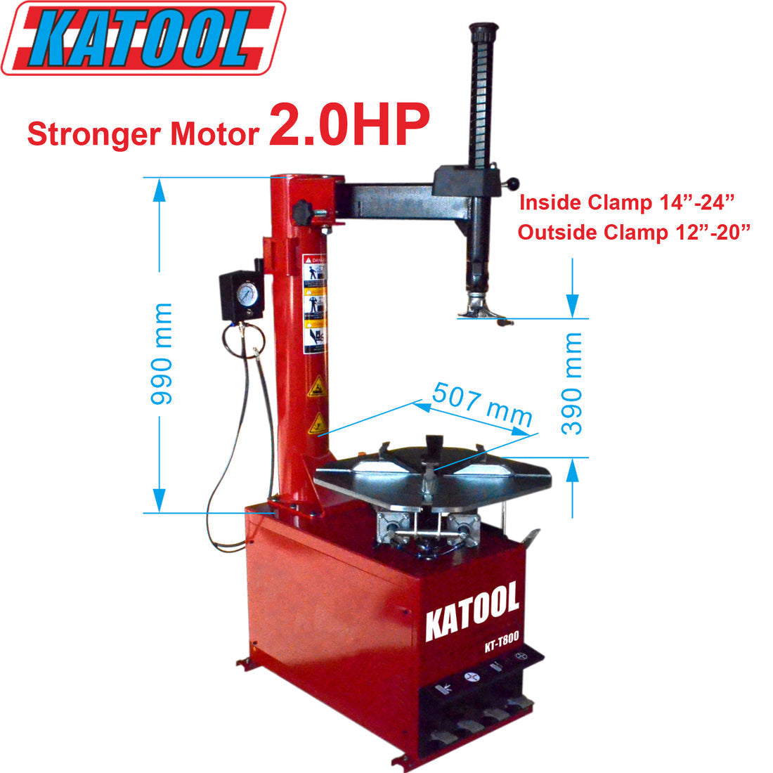 KT T800 Tire Changer Machine by KaTool
