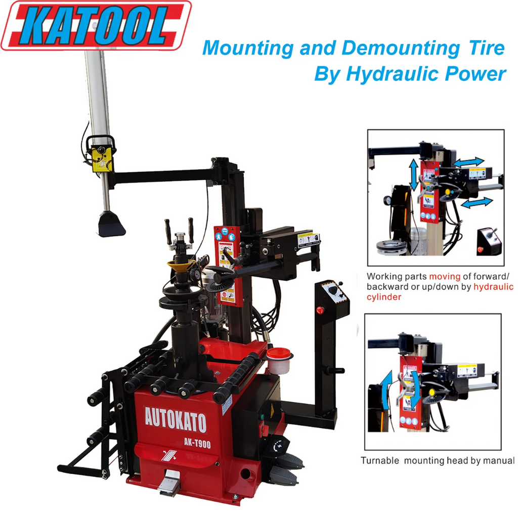 KT T900 Center Post Tire Changer Machine by KaTool