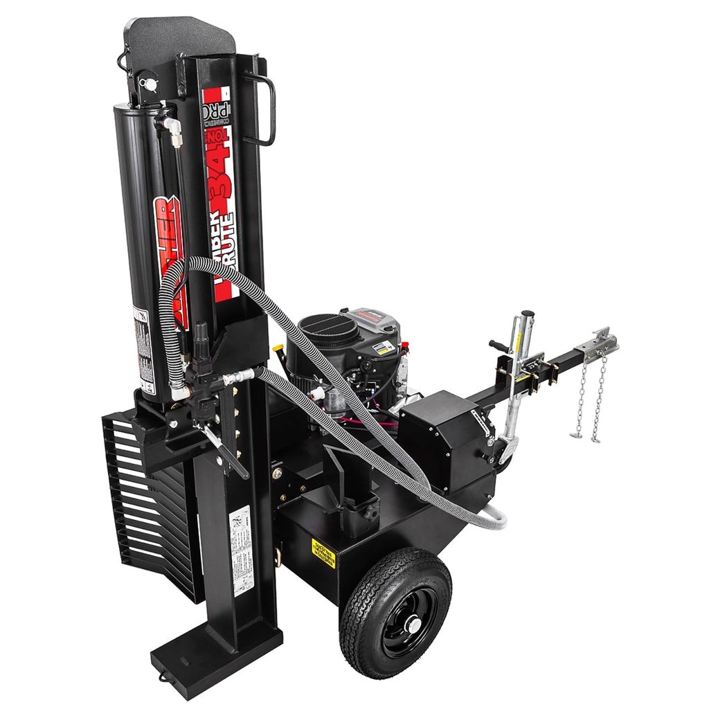 Swisher 34 Ton 14.5 HP Commercial Pro Gas Log Splitter – LSED14534