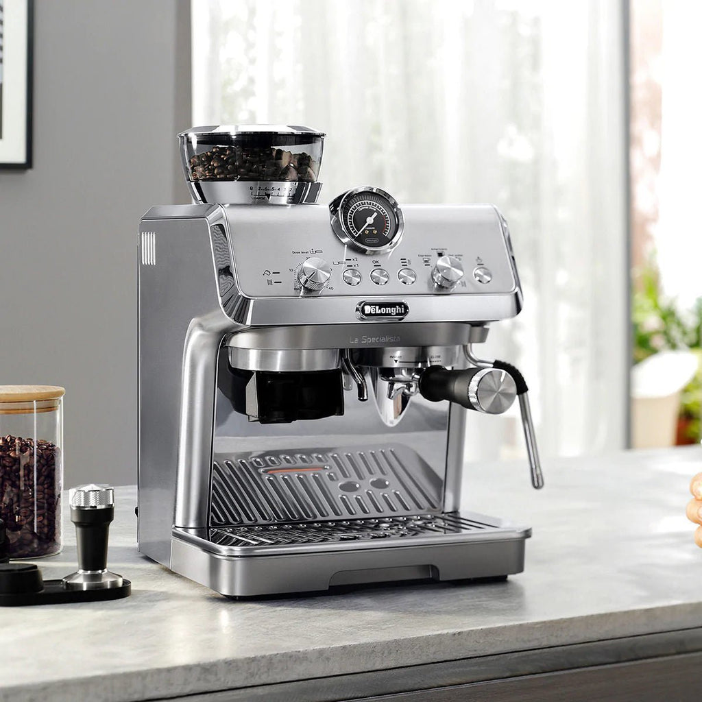 DeLonghi La Specialista Arte Semi-Automatic Espresso Machine EC9155M (Metal)