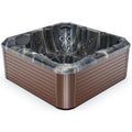 Luxuria Spas 220 Volt 7 – Person 55 – Jet Square Plug & Play Hot Tub with Ozonator