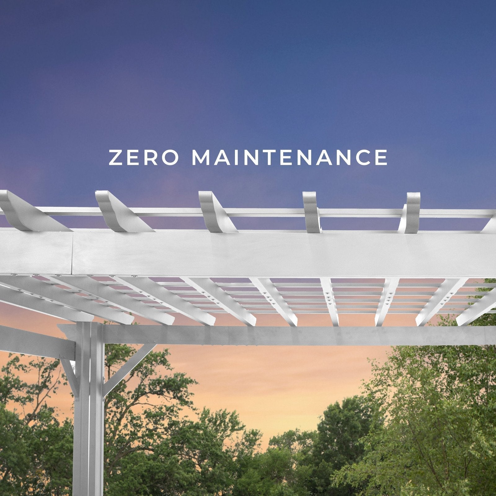 16×12 Hawthorne Traditional Steel Pergola With Sail Shade Soft Canopy