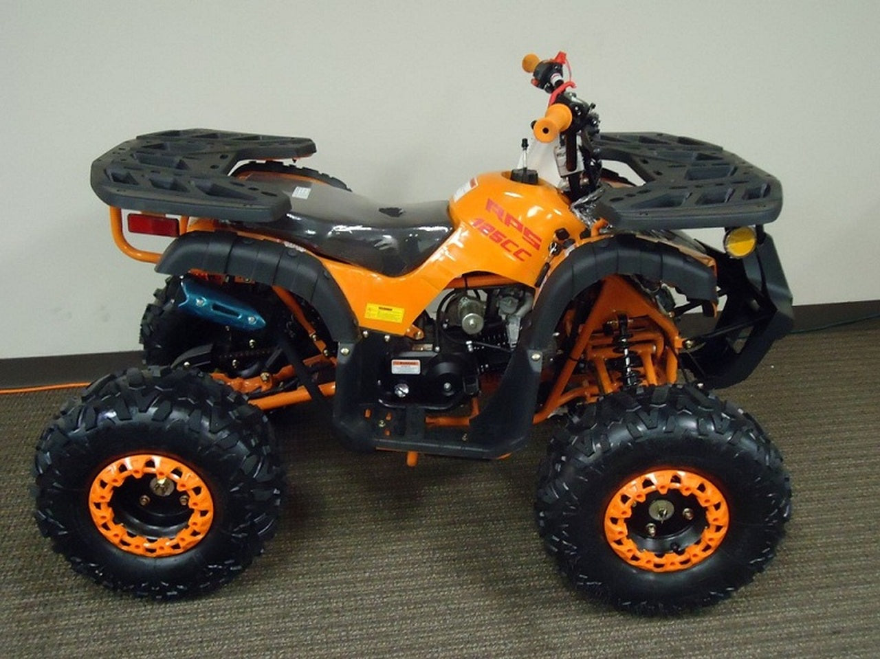 New Mini Desert 125cc Atv, Air Cooling, Single Cylinder, 4 Stroke, Electric Start