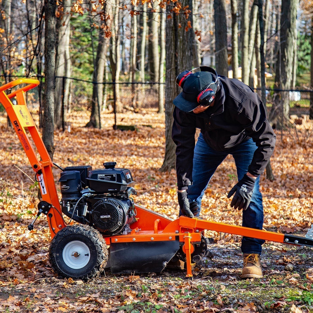 Detail K2 14 HP Commercial-Grade Stump Grinder – OPG777