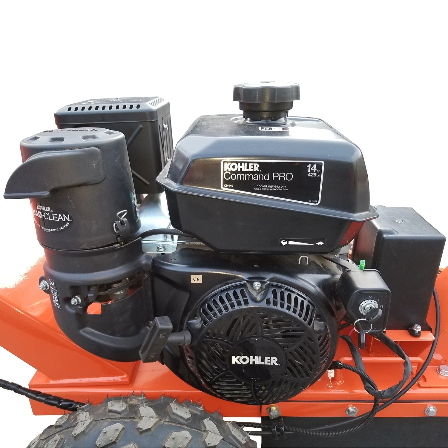 Detail K2 14 HP Commercial-Grade Stump Grinder with Electric Starter – OPG888E