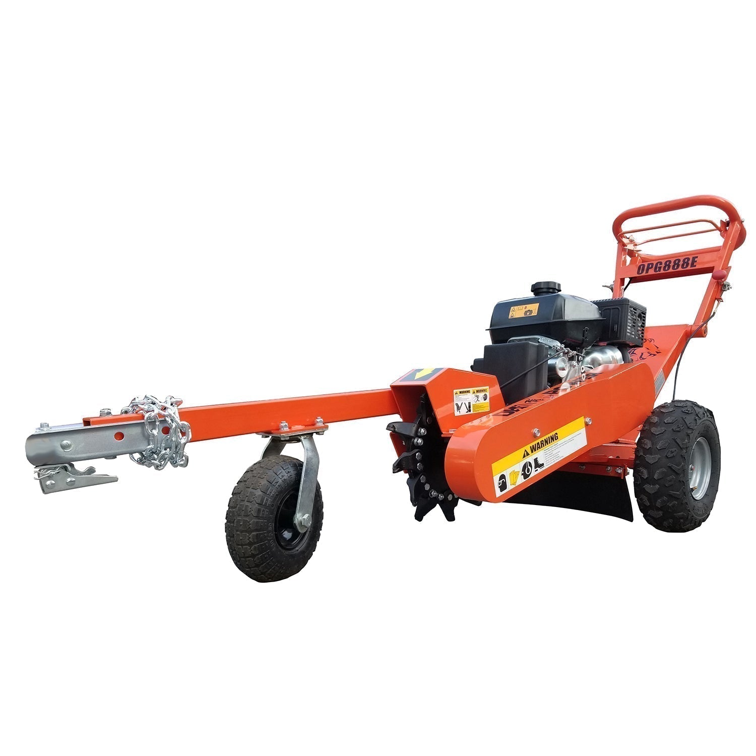Detail K2 14 HP Commercial-Grade Stump Grinder with Electric Starter – OPG888E