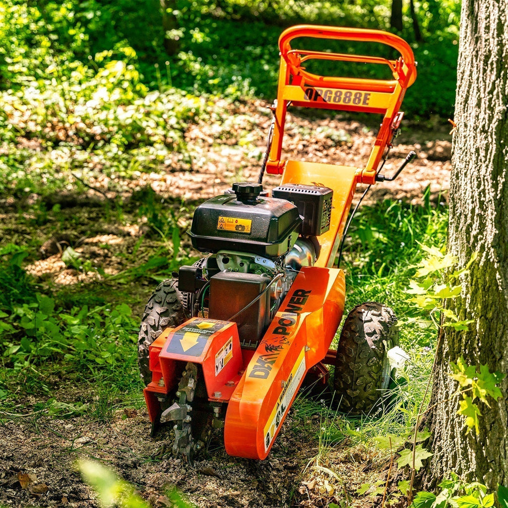 Detail K2 14 HP Commercial-Grade Stump Grinder with Electric Starter – OPG888E