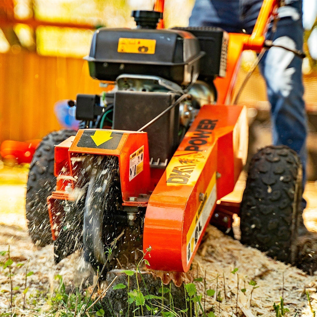 Detail K2 14 HP Commercial-Grade Stump Grinder with Electric Starter – OPG888E
