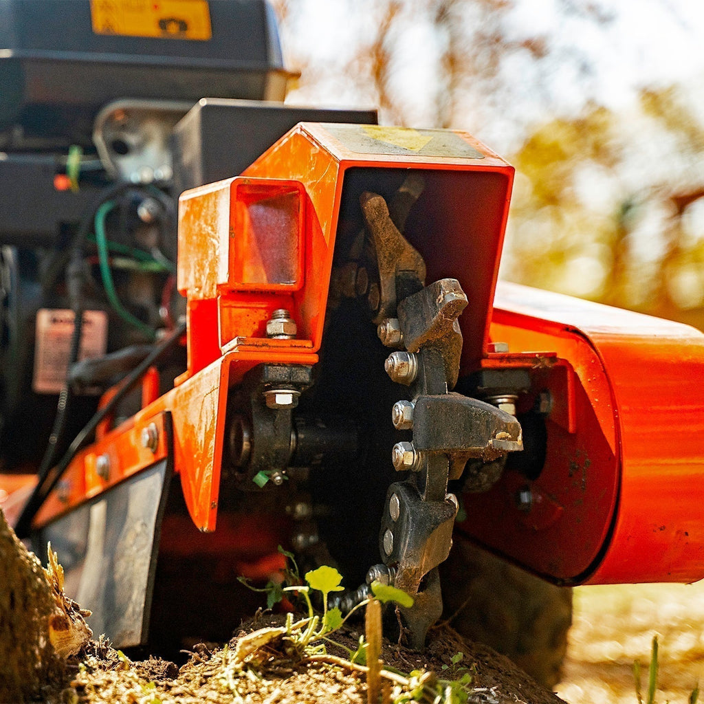 Detail K2 14 HP Commercial-Grade Stump Grinder with Electric Starter – OPG888E