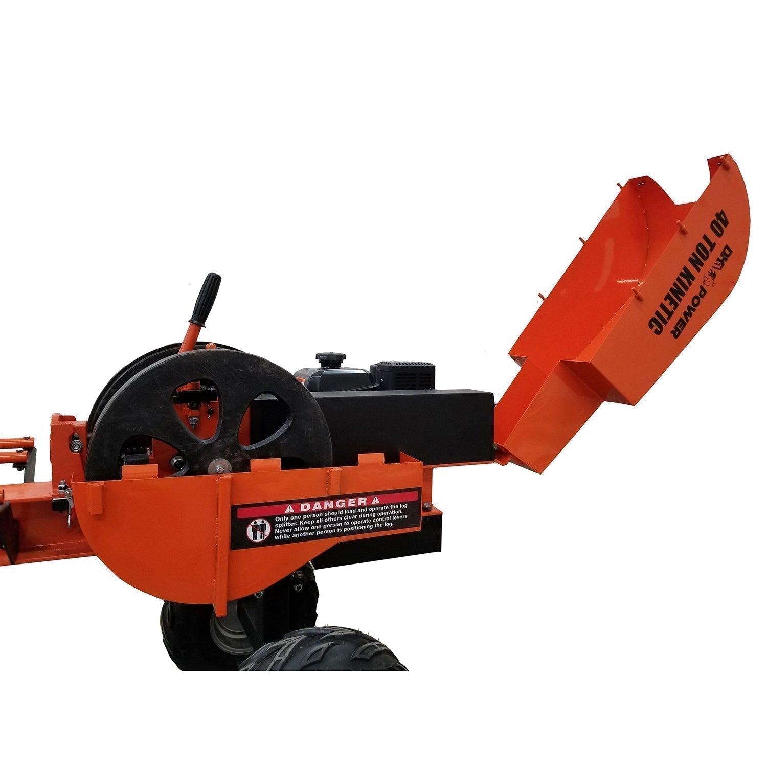 Detail K2 40 Ton Kinetic Log Splitter – OPS240