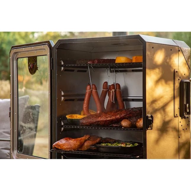 Pit Boss Pro 1077-Sq in Black Sand Pellet Smoker 10739: The Ultimate Pellet Smoking Experience
