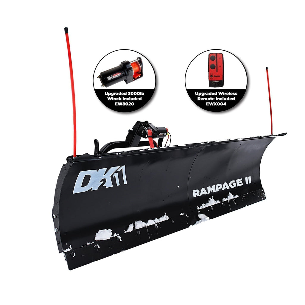 Detail K2 Rampage II – 82 x 19 Custom Mount Snow Plow Kit – RAMP8219