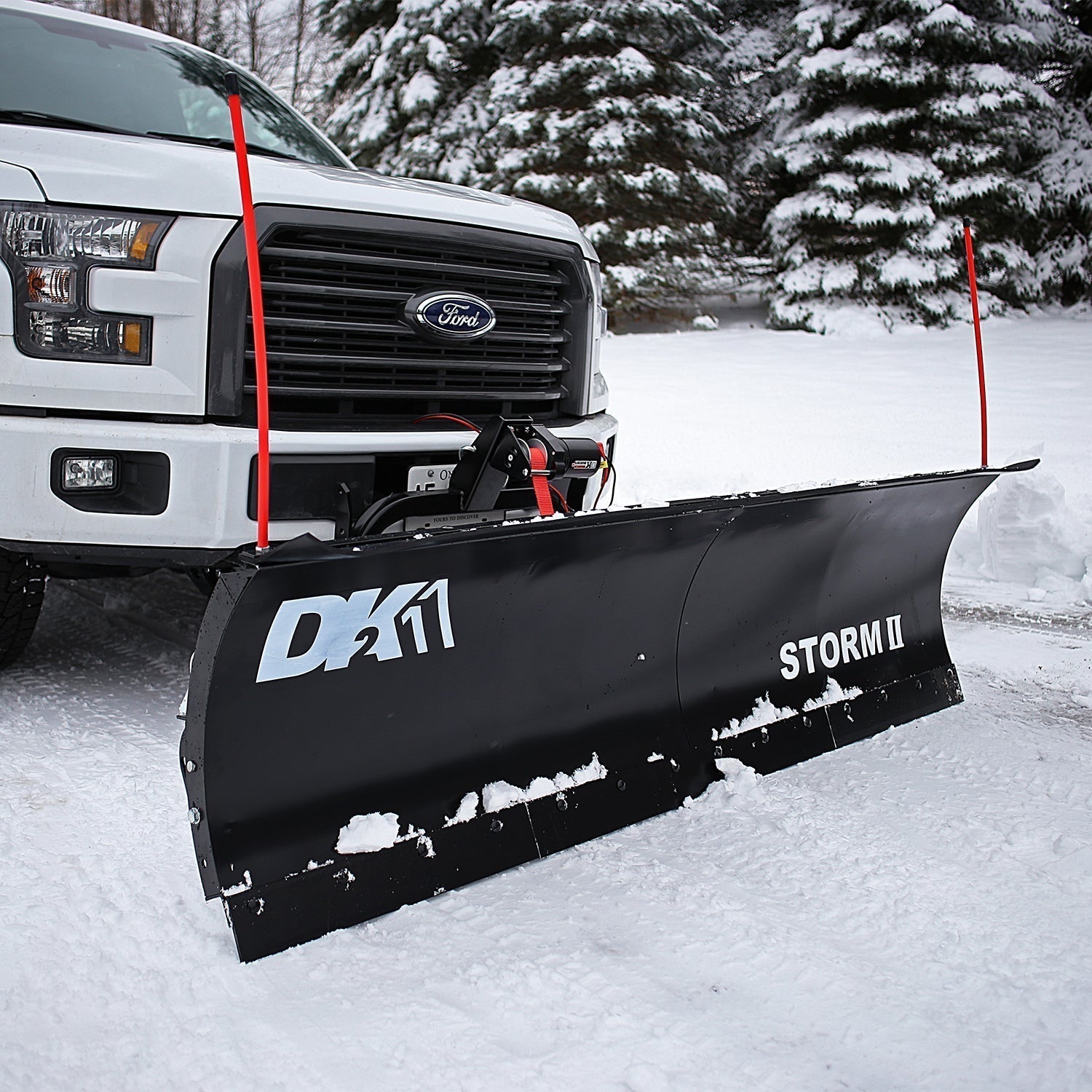 Detail K2 Summit II 88 x 26 Custom Mount Snow Plow Kit – SUMM8826