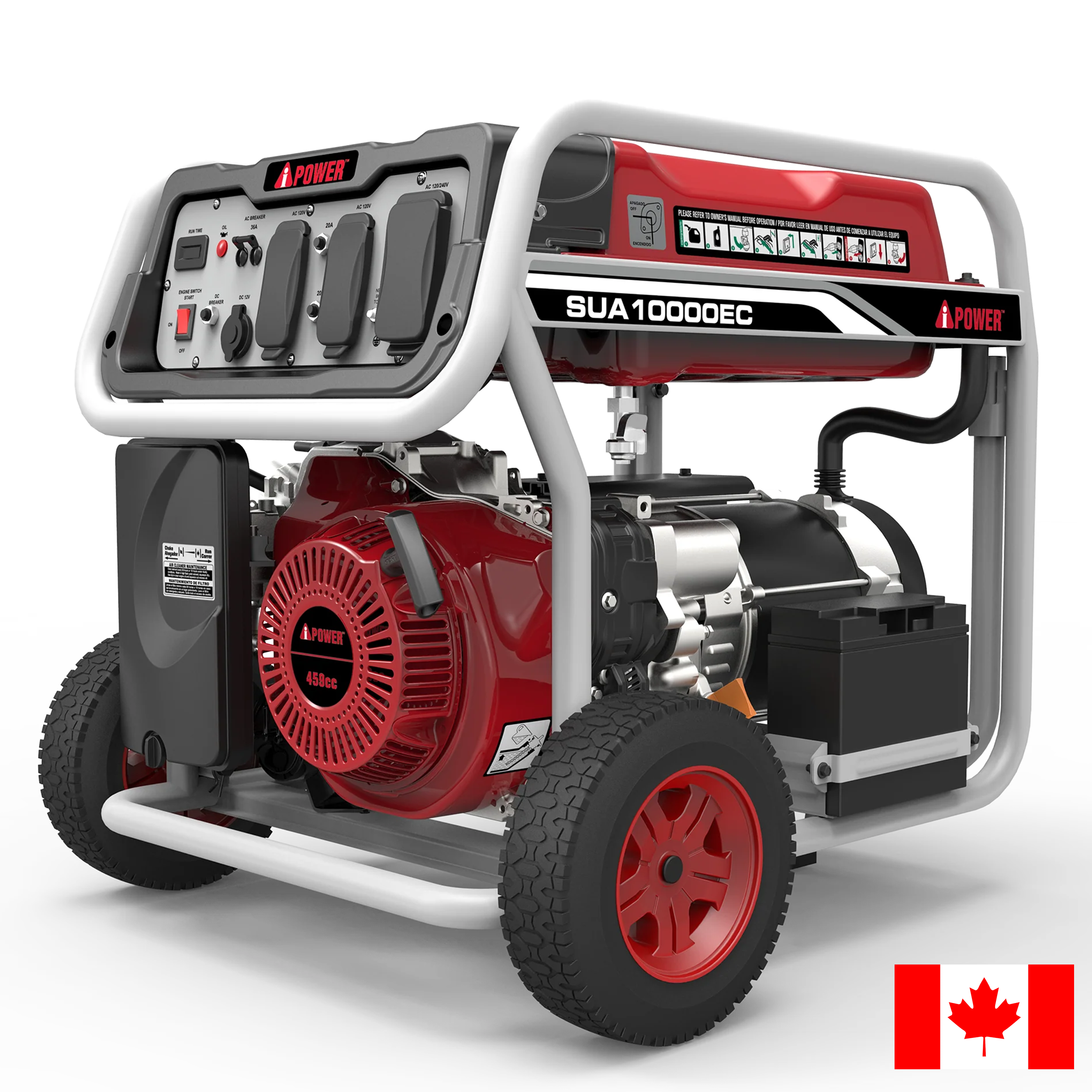 SUA10000EC – 10000 Watt<br> Portable Generator