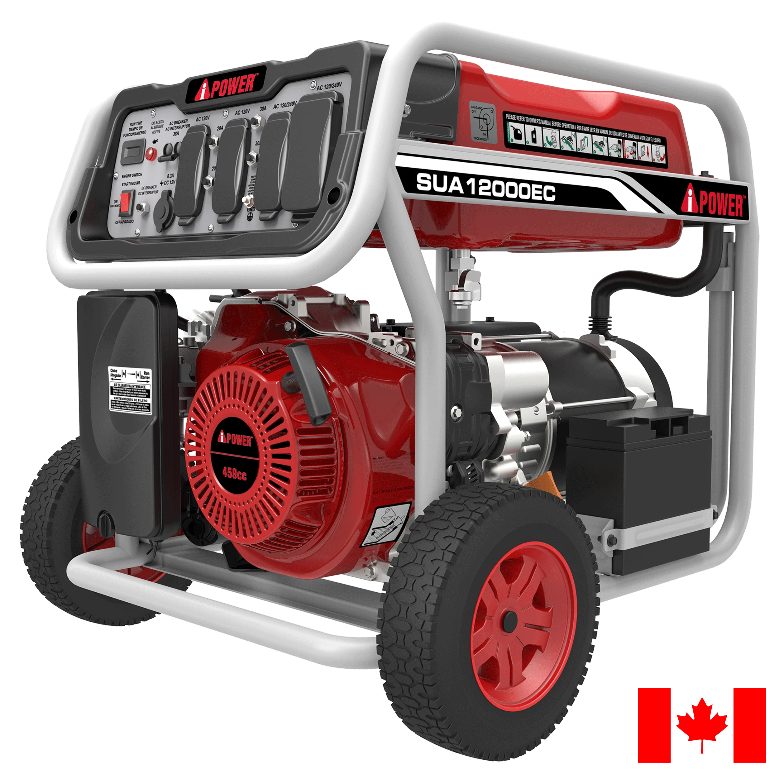 SUA12000EC – 12000 Watt<br> Portable Generator