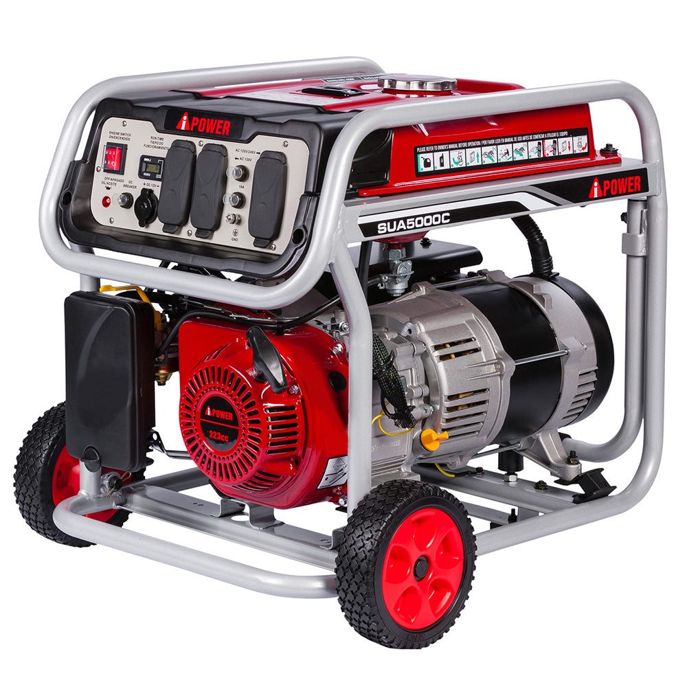 SUA5000C – 5000 Watt<br> Portable Generator