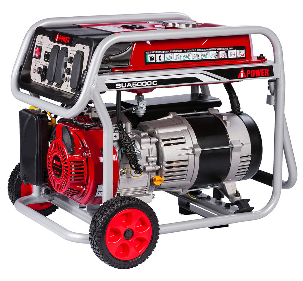 SUA5000C – 5000 Watt<br> Portable Generator