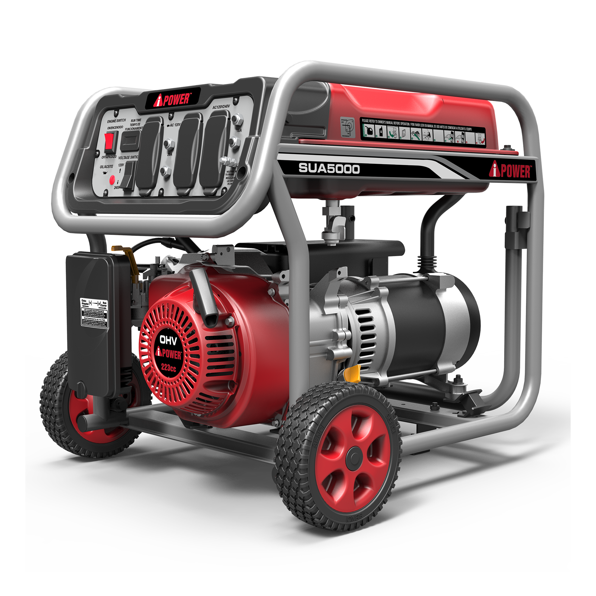 SUA5000 – 5000 Watt<br> Portable Generator