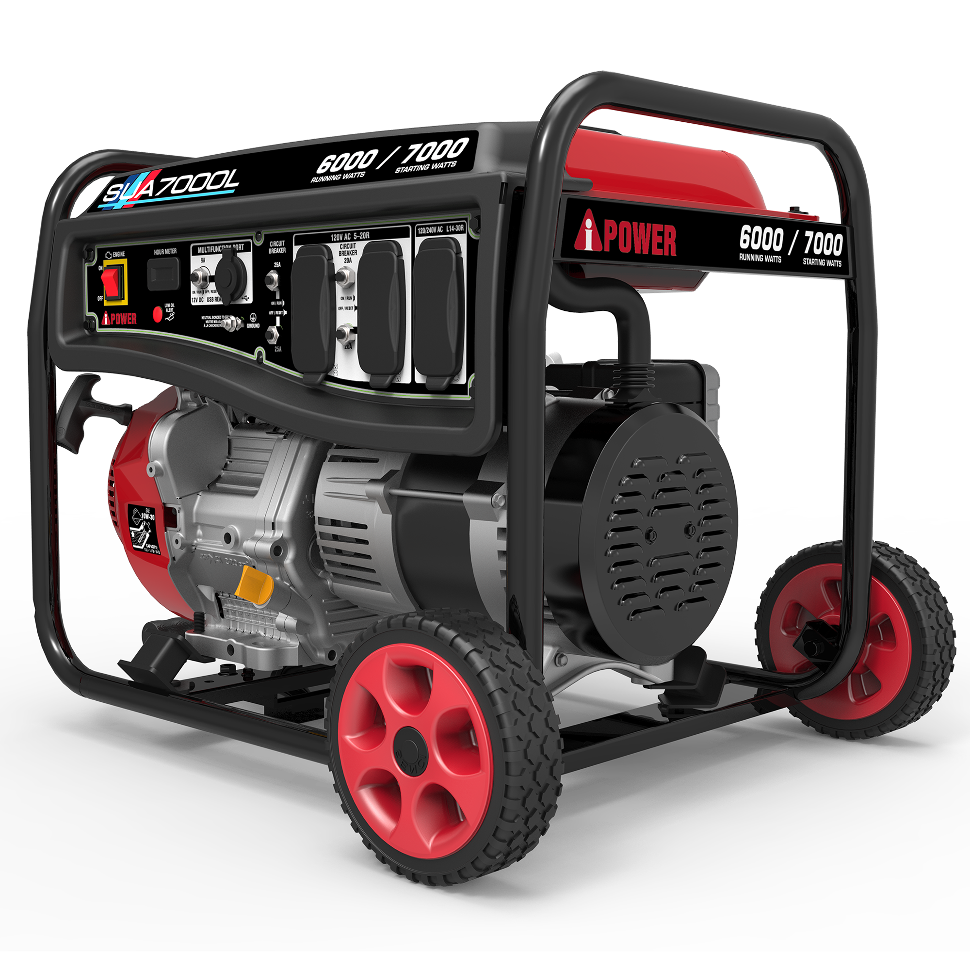 SUA7000L – 7000 Watt<br> Portable Generator