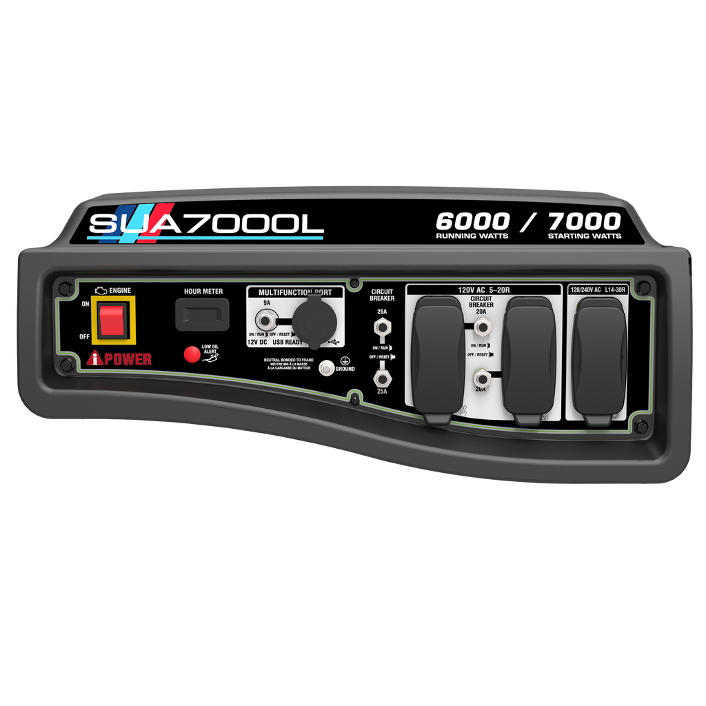 SUA7000L – 7000 Watt<br> Portable Generator