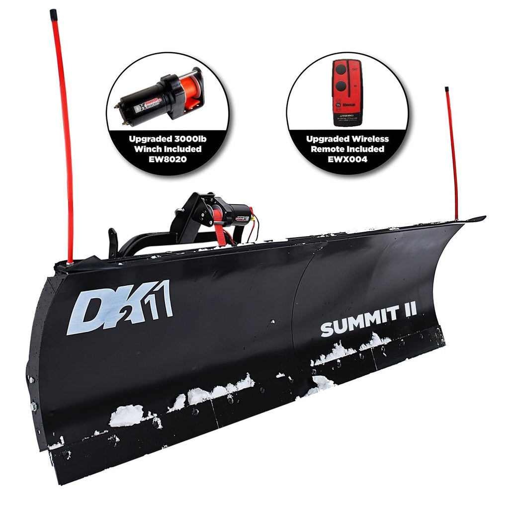 Detail K2 Summit II 88 x 26 Custom Mount Snow Plow Kit – SUMM8826