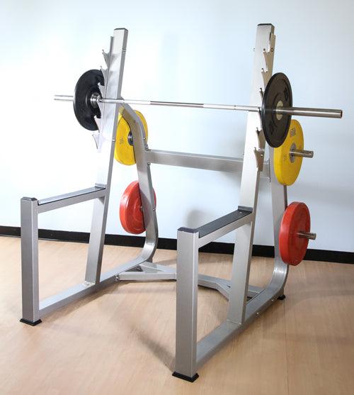 Commercial Squat Rack Kits – Muscle D Fitness – Gym Storage – Black / Silver