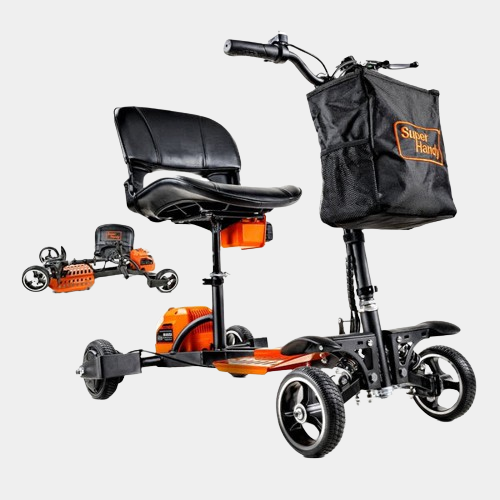 SuperHandy GUT165 Foldable All Terrain Passport Mobility Scooter Pro 330Lbs