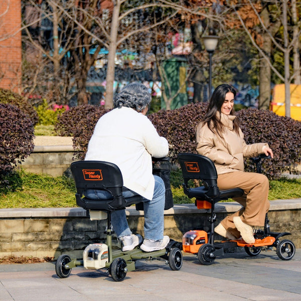 SuperHandy GUT165 Foldable All Terrain Passport Mobility Scooter Pro 330Lbs