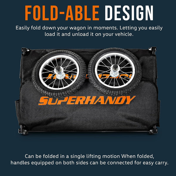 SuperHandy Lightweight Scooter Cargo Trailer GUT157 155 lbs Capacity
