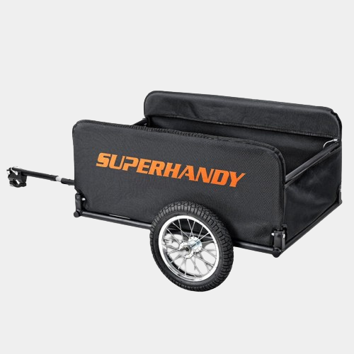 SuperHandy Lightweight Scooter Cargo Trailer GUT157 155 lbs Capacity