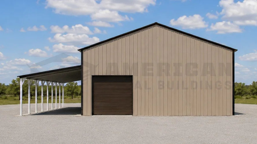 30x40x13 Metal Garage