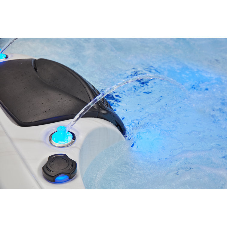 Victoria 6-person 60 Jet Hot Tub With Bluetooth In Grey